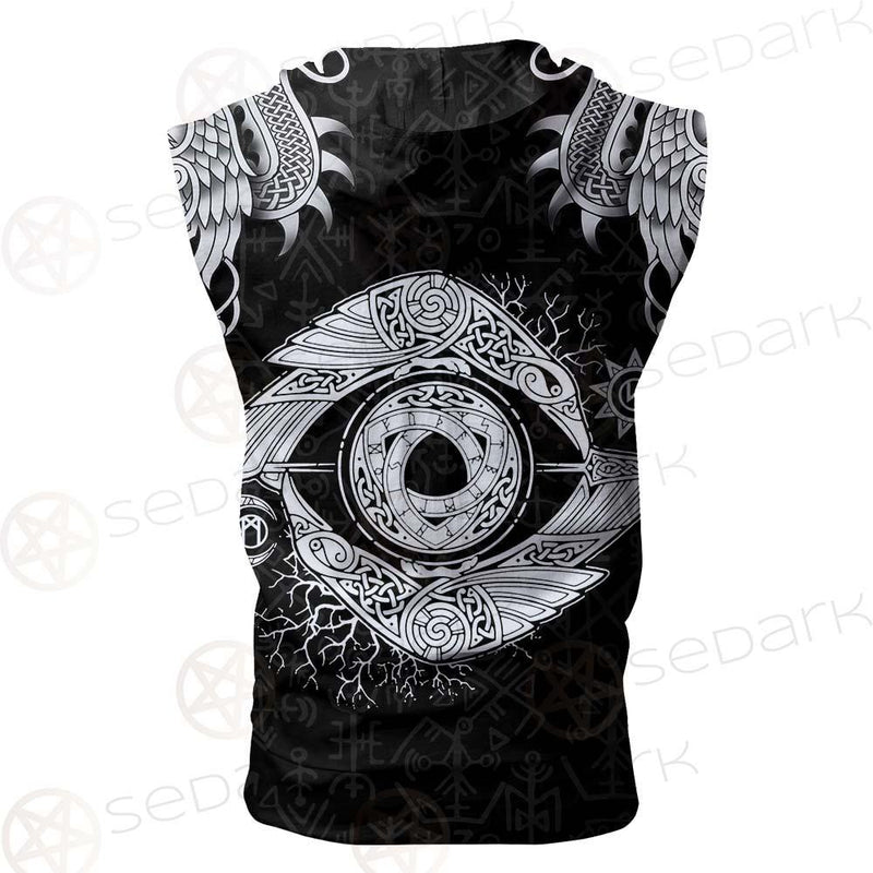 Viking Odin SED-0209 Zip Sleeveless Hoodie