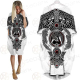 Viking Symbol Pattern SED-0210 Batwing Pocket Dress