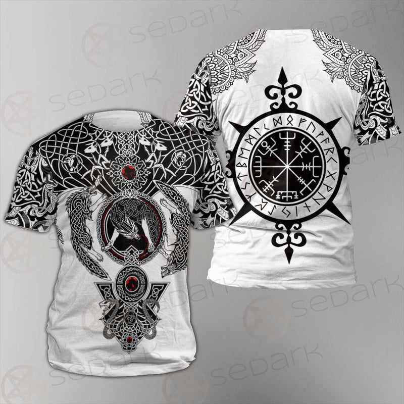 Viking Symbol Pattern SED-0210 Unisex T-shirt