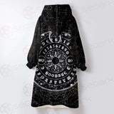 Satan Ouija SED-0211 Oversized Sherpa Blanket Hoodie