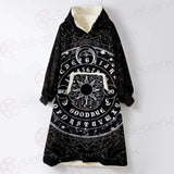 Satan Ouija SED-0211 Oversized Sherpa Blanket Hoodie