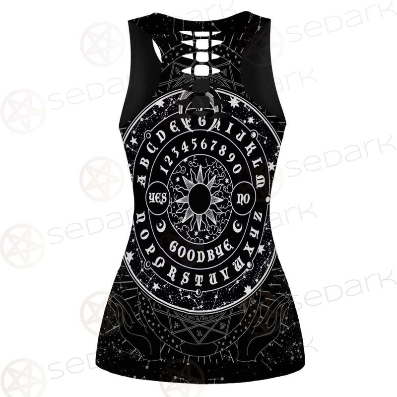Satan Ouija SED-0211 Hollow Out Tank Top