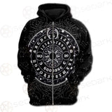 Satan Ouija SED-0211 Hoodie Raglan Zip