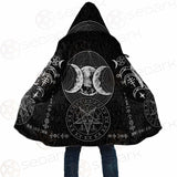 Wicca Symbol Triple Moon SED-0234 Cloak with bag