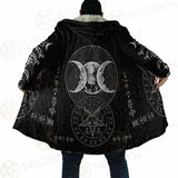 Wicca Symbol Triple Moon SED-0234 Cloak with bag