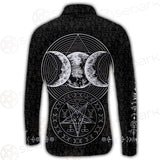 Wicca Symbol Triple Moon SED-0234 Long Sleeve Shirt