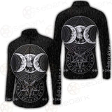 Wicca Symbol Triple Moon SED-0234 Long Sleeve Shirt