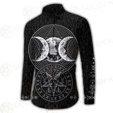 Wicca Symbol Triple Moon SED-0234 Long Sleeve Shirt