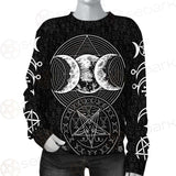 Wicca Symbol Triple Moon SED-0234 Unisex Sweatshirt