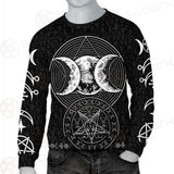 Wicca Symbol Triple Moon SED-0234 Unisex Sweatshirt