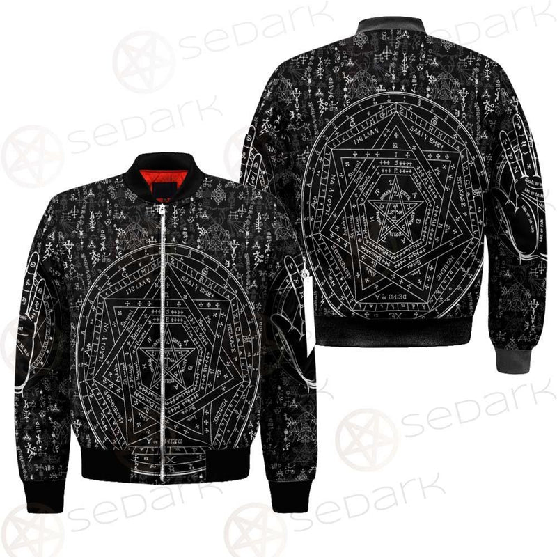 Medieval Occult Sign SED-0235 Bomber Jacket