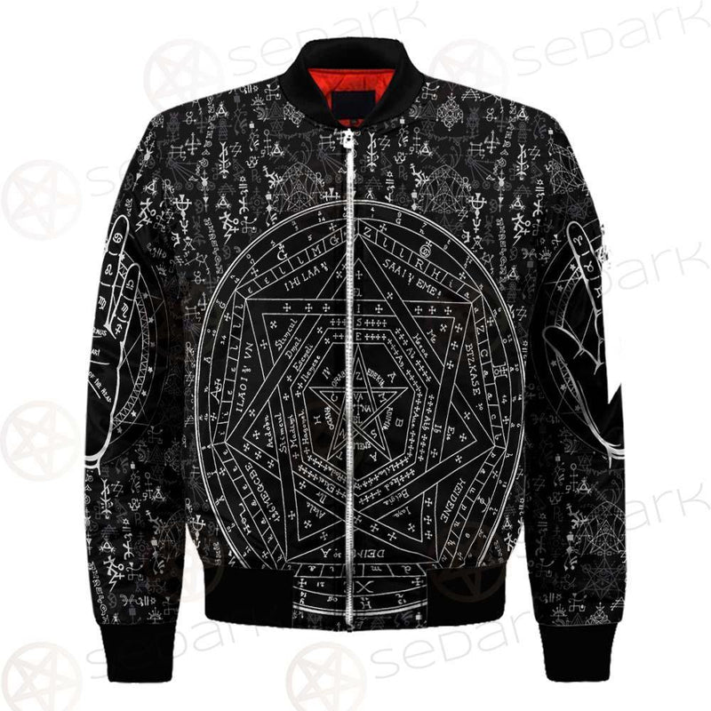Medieval Occult Sign SED-0235 Bomber Jacket