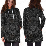 Medieval Occult Sign SED-0235 Hoodie Dress