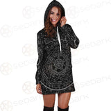 Medieval Occult Sign SED-0235 Hoodie Dress