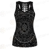 Medieval Occult Sign SED-0235 Hollow Out Tank Top