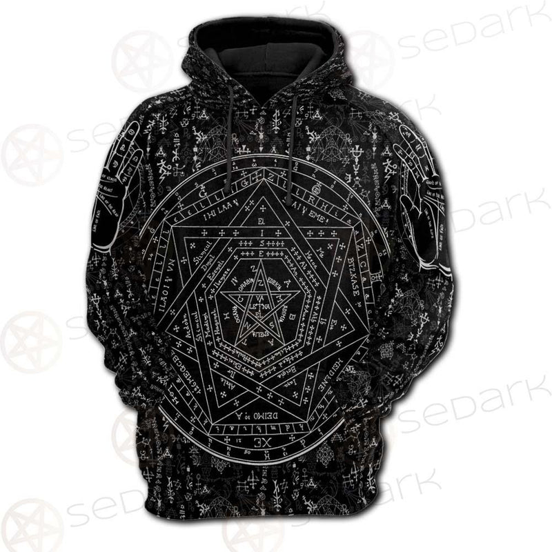Medieval Occult Sign SED-0235 Hoodie Raglan