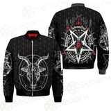 Pentagram Occult Red SED-0236 Bomber Jacket