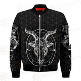 Pentagram Occult Red SED-0236 Bomber Jacket