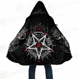 Pentagram Occult Red SED-0236 Cloak with bag