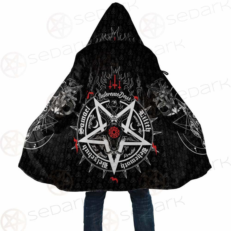 Pentagram Occult Red SED-0236 Cloak