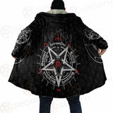 Pentagram Occult Red SED-0236 Cloak with bag