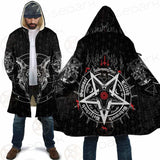 Pentagram Occult Red SED-0236 Cloak with bag