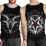 Pentagram Occult Red SED-0236 Men Tank-tops