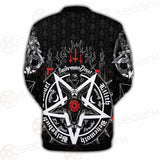 Pentagram Occult Red SED-0236 Button Jacket