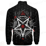 Pentagram Occult Red SED-0236 Stand-up Collar Jacket