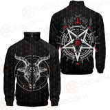 Pentagram Occult Red SED-0236 Stand-up Collar Jacket