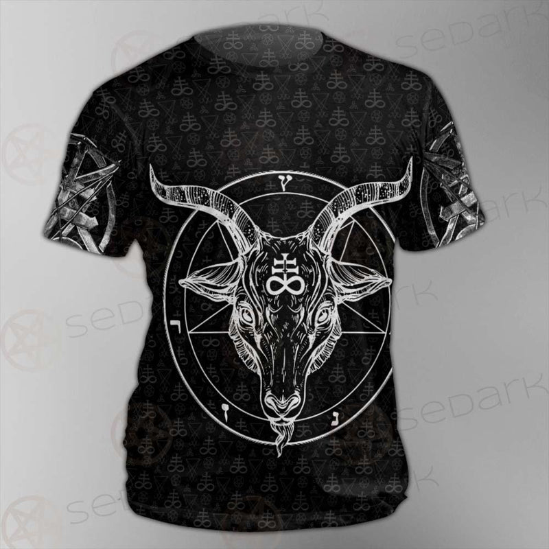 Pentagram Occult Red SED-0236 Unisex T-shirt