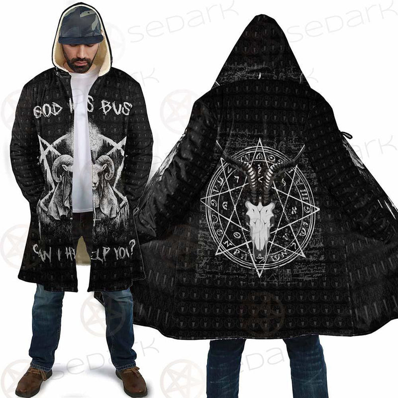 Satan Can I Help You SED-0237 Cloak with bag
