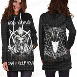 Satan Can I Help You SED-0237 Hoodie Dress