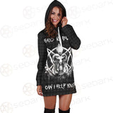 Satan Can I Help You SED-0237 Hoodie Dress