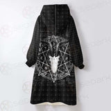 Satan Can I Help You SED-0237 Oversized Sherpa Blanket Hoodie