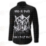 Satan Can I Help You SED-0237 Long Sleeve Shirt