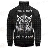 Satan Can I Help You SED-0237 Stand-up Collar Jacket