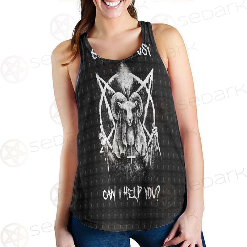 Satan Can I Help You SED-0237 Women Tank Top