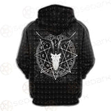 Satan Can I Help You SED-0237 Hoodie Raglan Zip