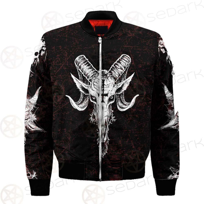 Satan Not A Sheep SED-0238 Bomber Jacket