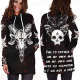 Satan Not A Sheep SED-0238 Hoodie Dress