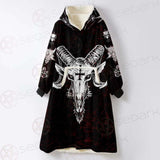 Satan Not A Sheep SED-0238 Oversized Sherpa Blanket Hoodie