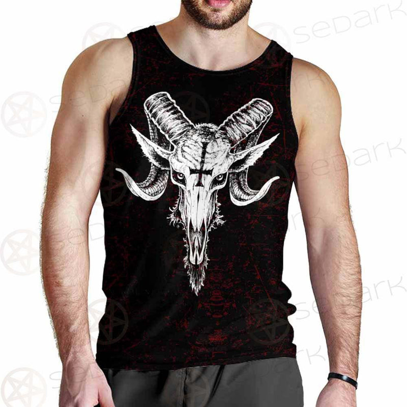 Satan Not A Sheep SED-0238 Men Tank-tops