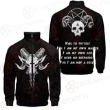 Satan Not A Sheep SED-0238 Stand-up Collar Jacket