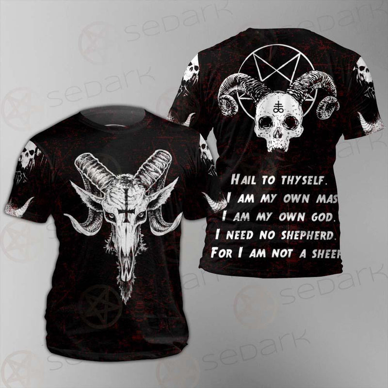 Satan Not A Sheep SED-0238 Unisex T-shirt