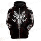 Satan Not A Sheep SED-0238 Hoodie Raglan Zip