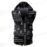 Gothic Ouija SED-0239 Zip Sleeveless Hoodie