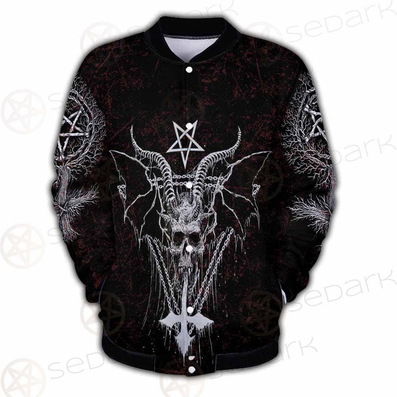 Pentagram Cross Inverted SED-0250 Button Jacket