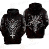 Pentagram Cross Inverted SED-0250 Hoodie Raglan