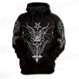 Pentagram Cross Inverted SED-0250 Hoodie Raglan